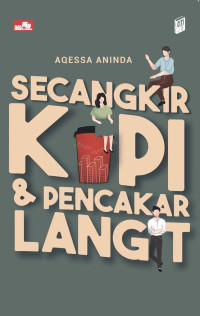 Image of Secangkir kopi dan pencakar langit
